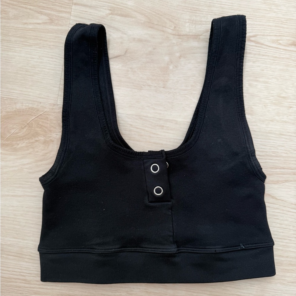 NWOT Nux Active Square Neck Sports Bra in Size M